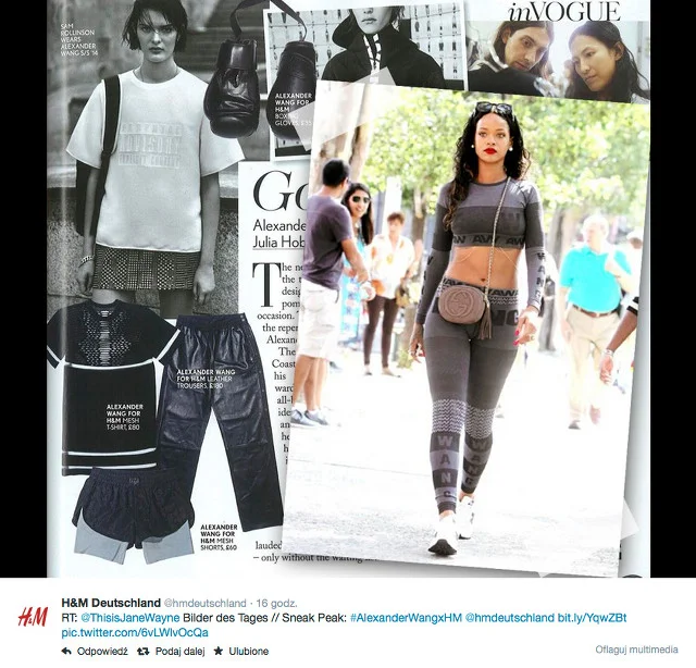 Pierwsze zapowiedzi kolekcji Wanga dla H&M.
