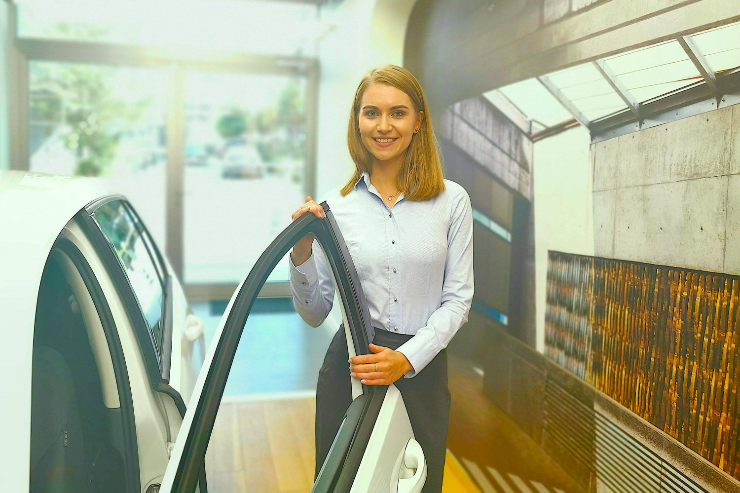 Dr inż. Anna Skarbek-Żabkin uchyla rąbka tajemnicy na temat motoryzacji, którą reprezentuje m. in. e-Golf