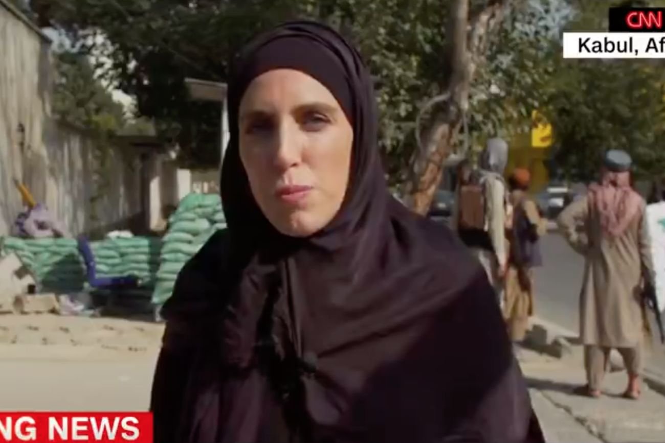 Clarissa Ward zrobiła reportaż na ulicach Kabulu.
