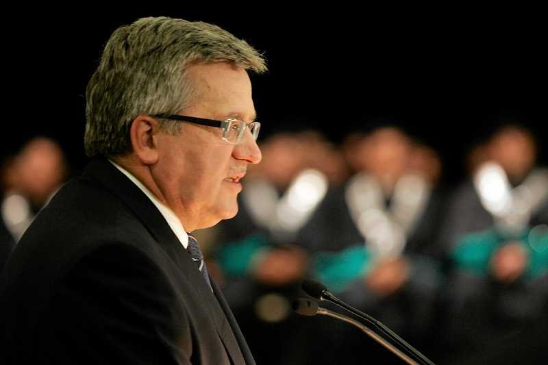 Prezydent Bronisław Komorowski