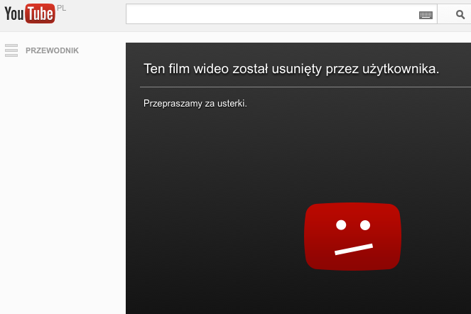 Autor filmu "Wigilia w Radomiu", który wrzucił go do sieci jako pierwszy postanowił usunąć go z YouTube.