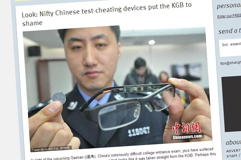 Studenci ściągają na egzaminach stosując metody, które dotąd były domeną szpiegów.