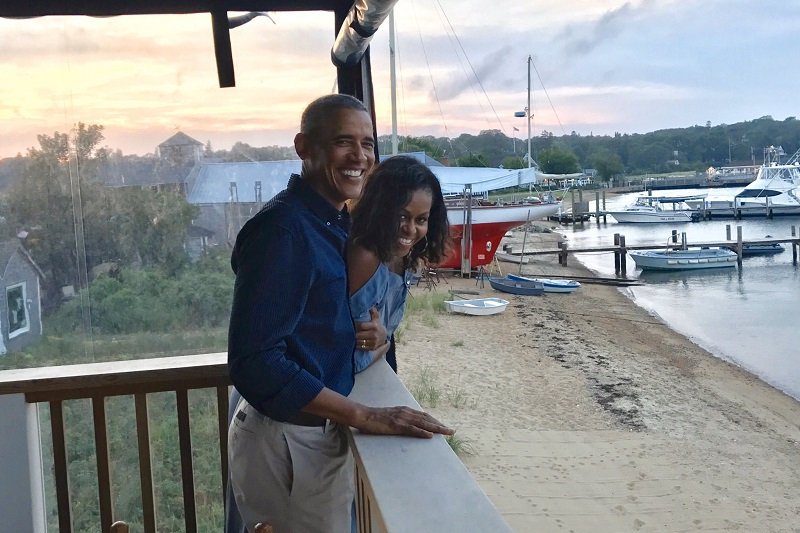 Michelle Obama opublikowała zdjęcie z mężem na rocznicę ślubu.