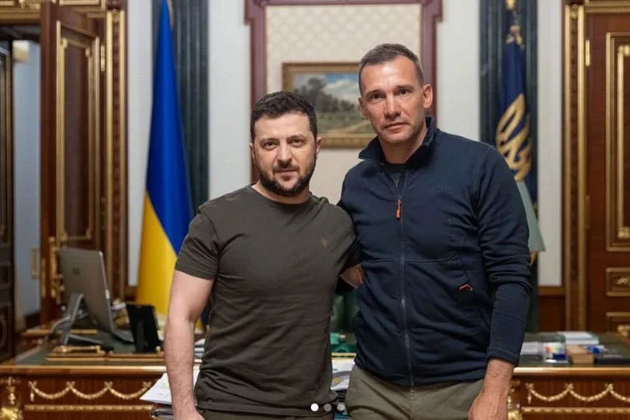 Andrij Szewczenko z ważną misją od prezydenta Ukrainy Wołodymyra Zełenskiego