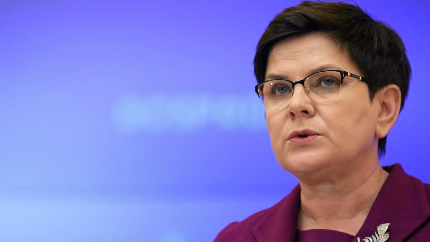 Beata Szydło na Westerplatte nie unikała tematów "niezwiązanych" z obchodami.