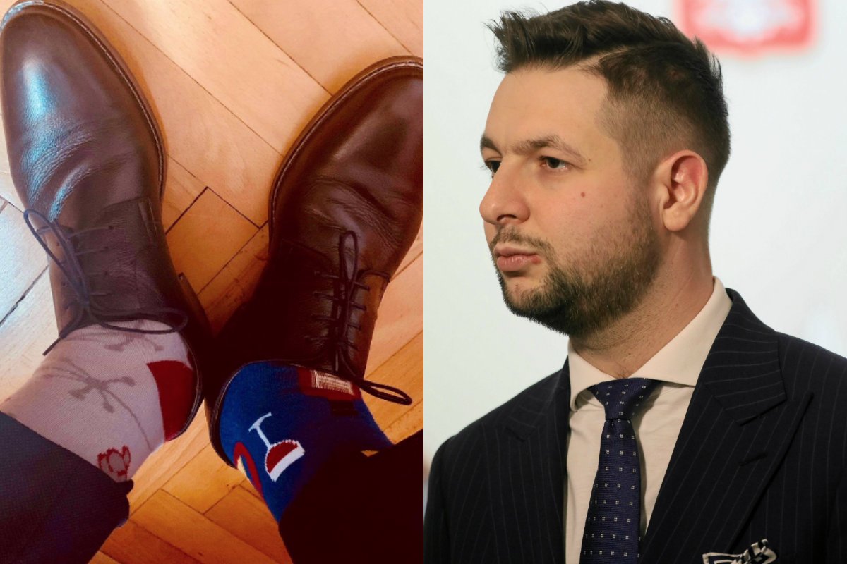 Robert Biedroń wrzucił na Twittera zdjęcie w skarpetkach nie do pary. Powodem był Światowy Dzień Osób z Zespołem Downa.