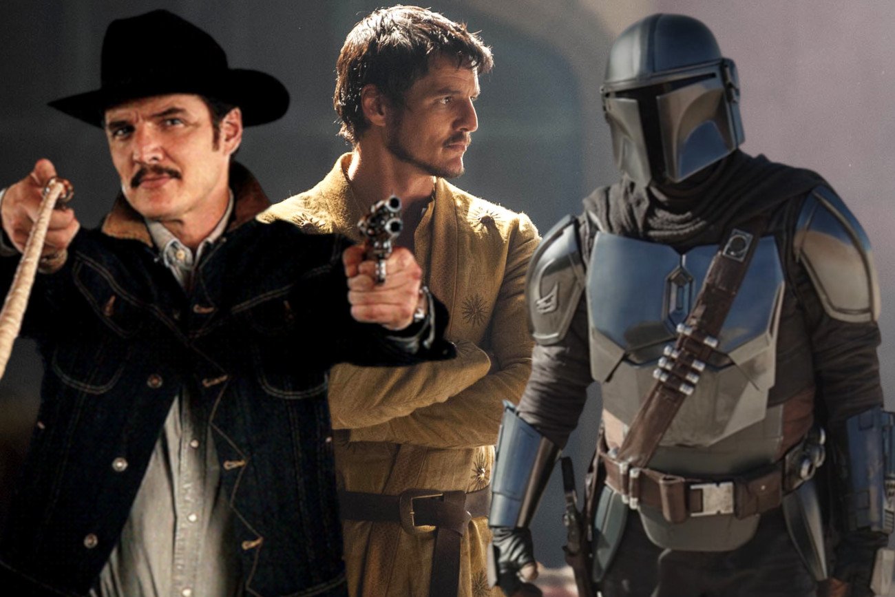 Pedro Pascal jako agent Whiskey, Oberyn Martell i Din Djarin