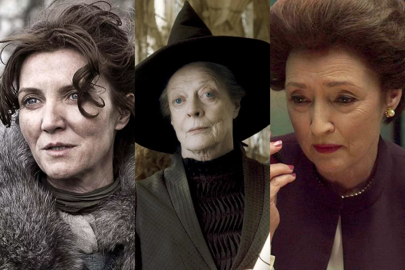 Michelle Fairley, Maggie Smith i Lesley Manville