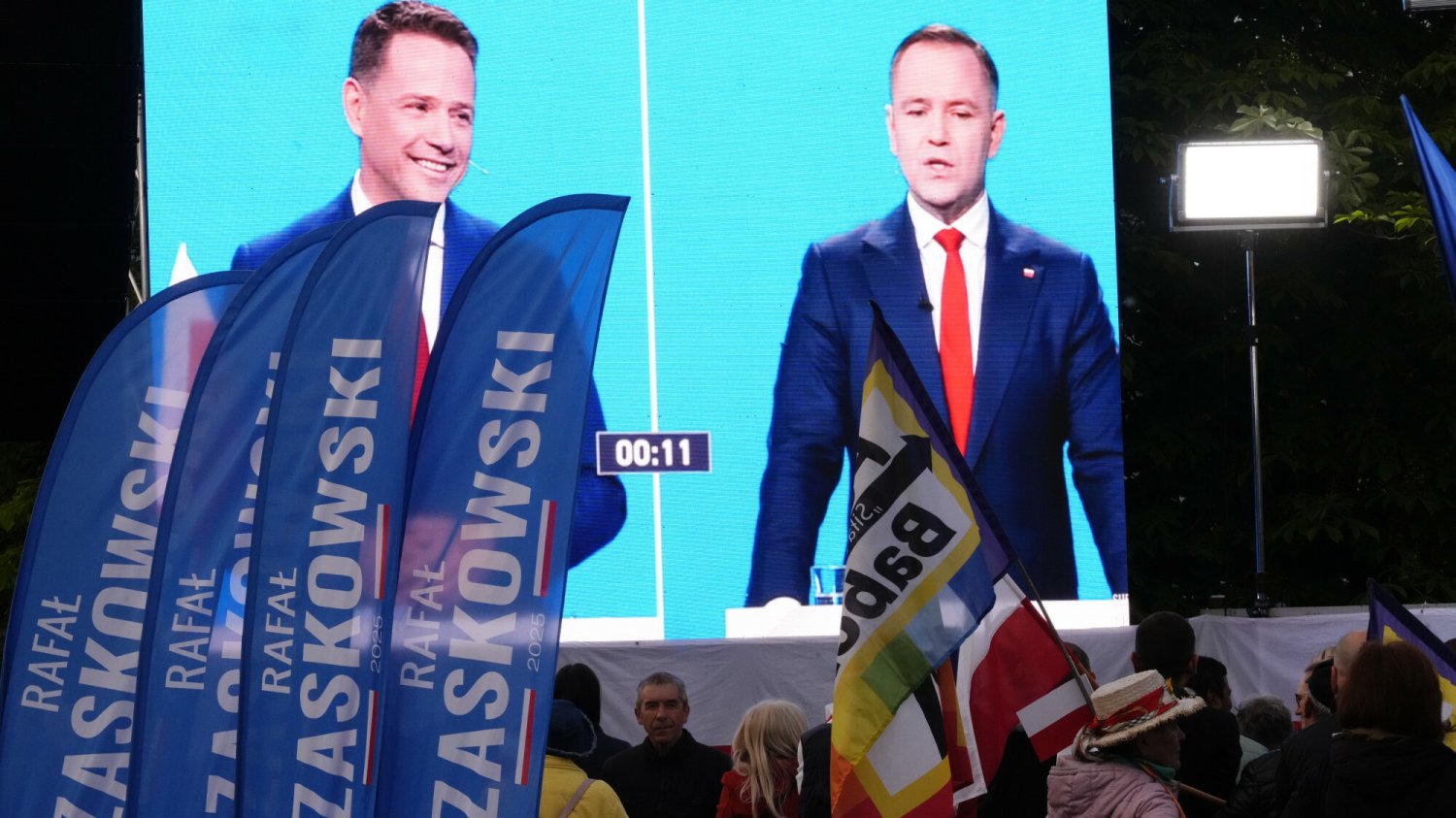 Trzaskowski mocno podczas debaty. Wypomniał Nawrockiemu wizytę w Moskwie
