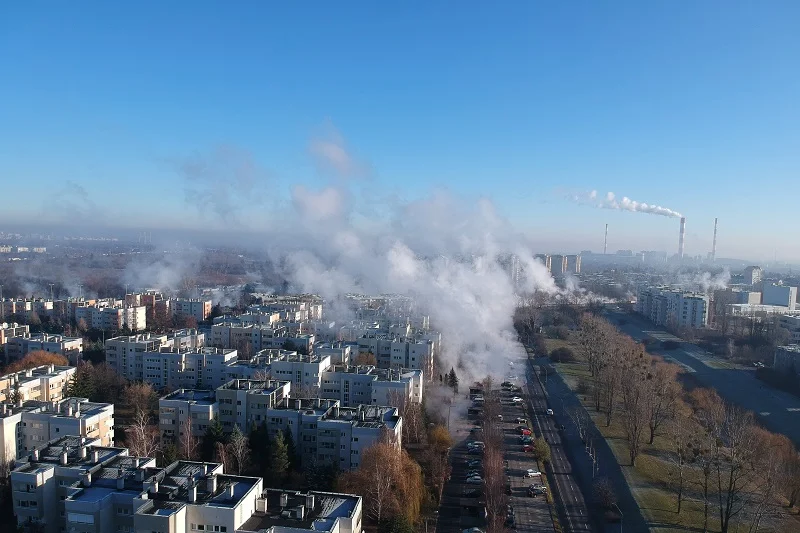 W Warszawie doszło do awarii sieci ciepłowniczej.