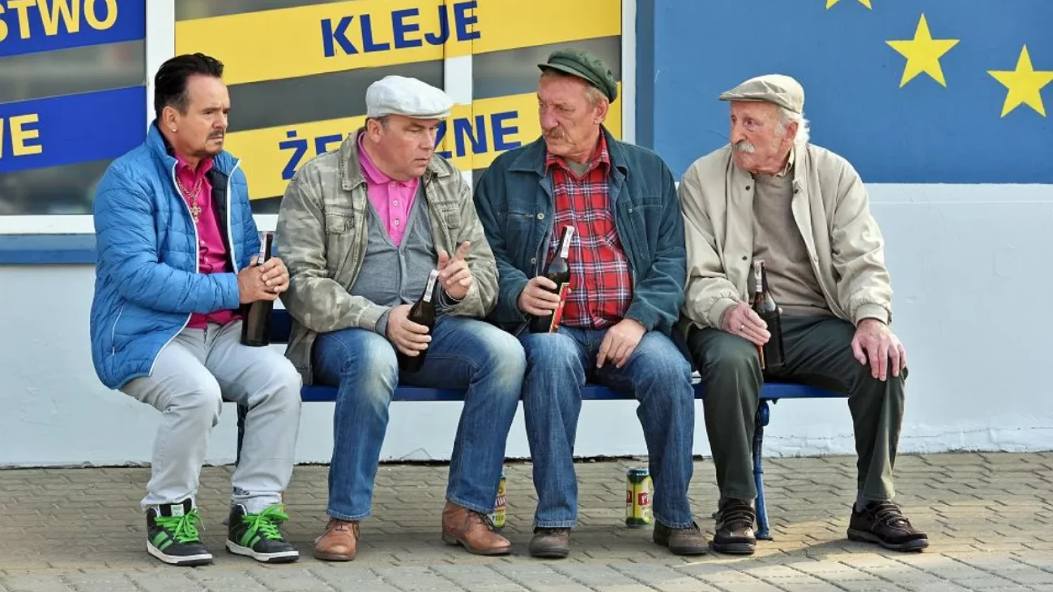 Kadr z serialu "Ranczo".