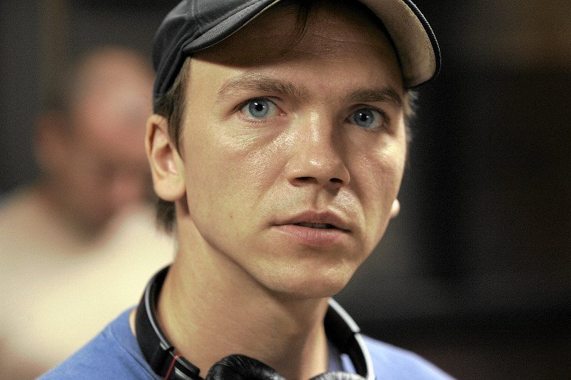 Jan Komasa na planie filmu "Miasto 44".