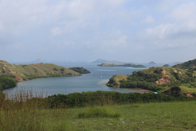 Zieleń Komodo koi nerwy po chaotycznej Dżakarcie.