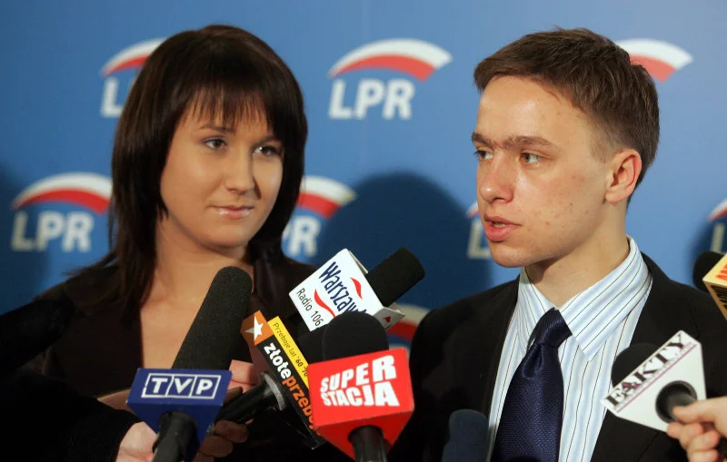 2007 rok. Anna Siarkowska w towarzystwie Krzysztofa Bosaka