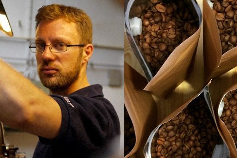 Norweg przeprowadził się do Bydgozczy i wypala najlepszą kawę na świecie.