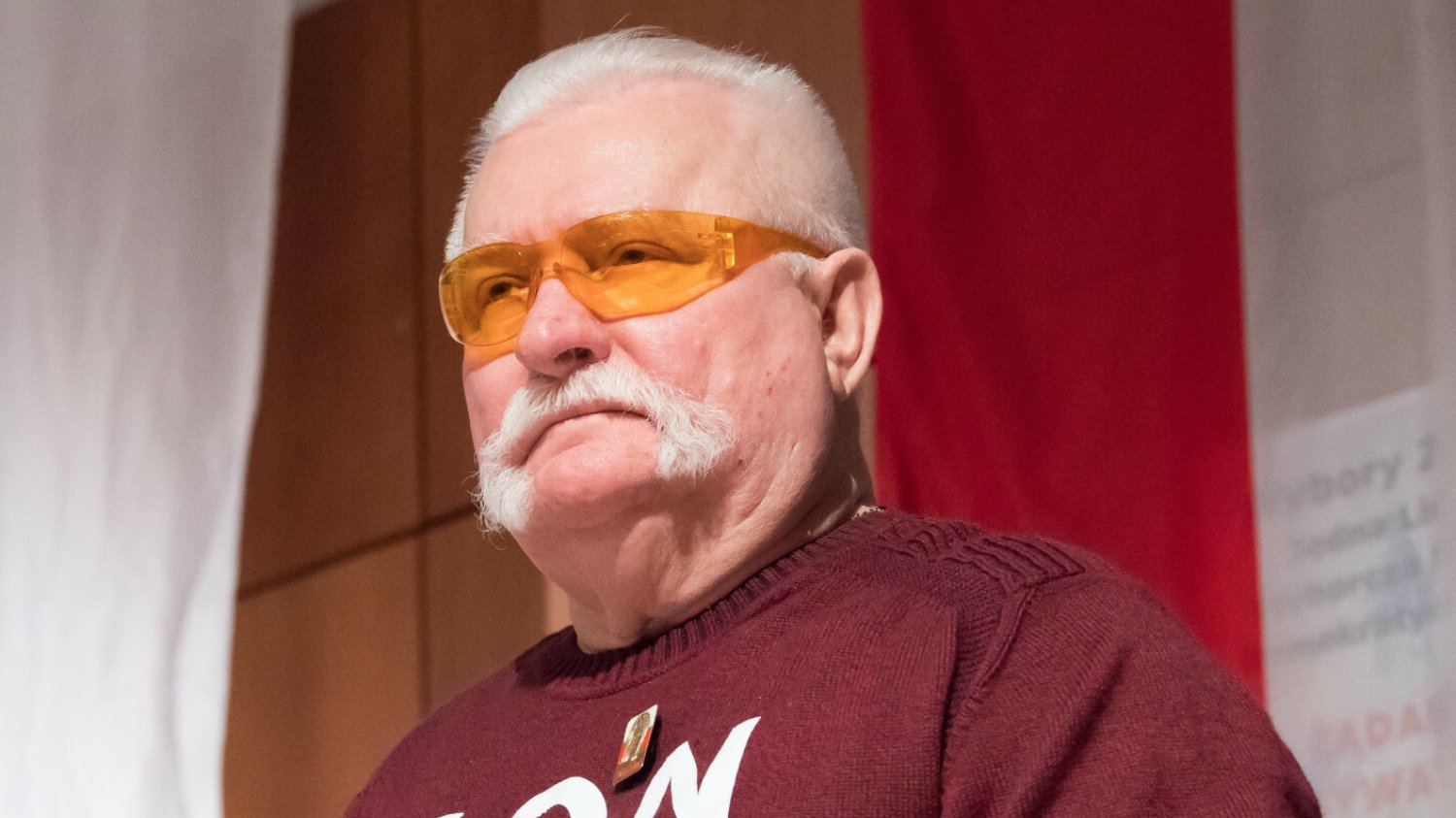 Lecha Wałęsa odpowiada na groźby Rosjan.