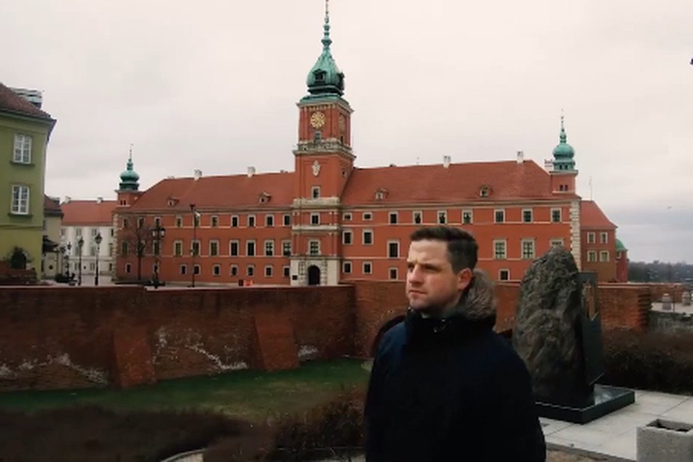 Patrick nagrał film o Polsce. Obejrzało go już ponad milion internautów.