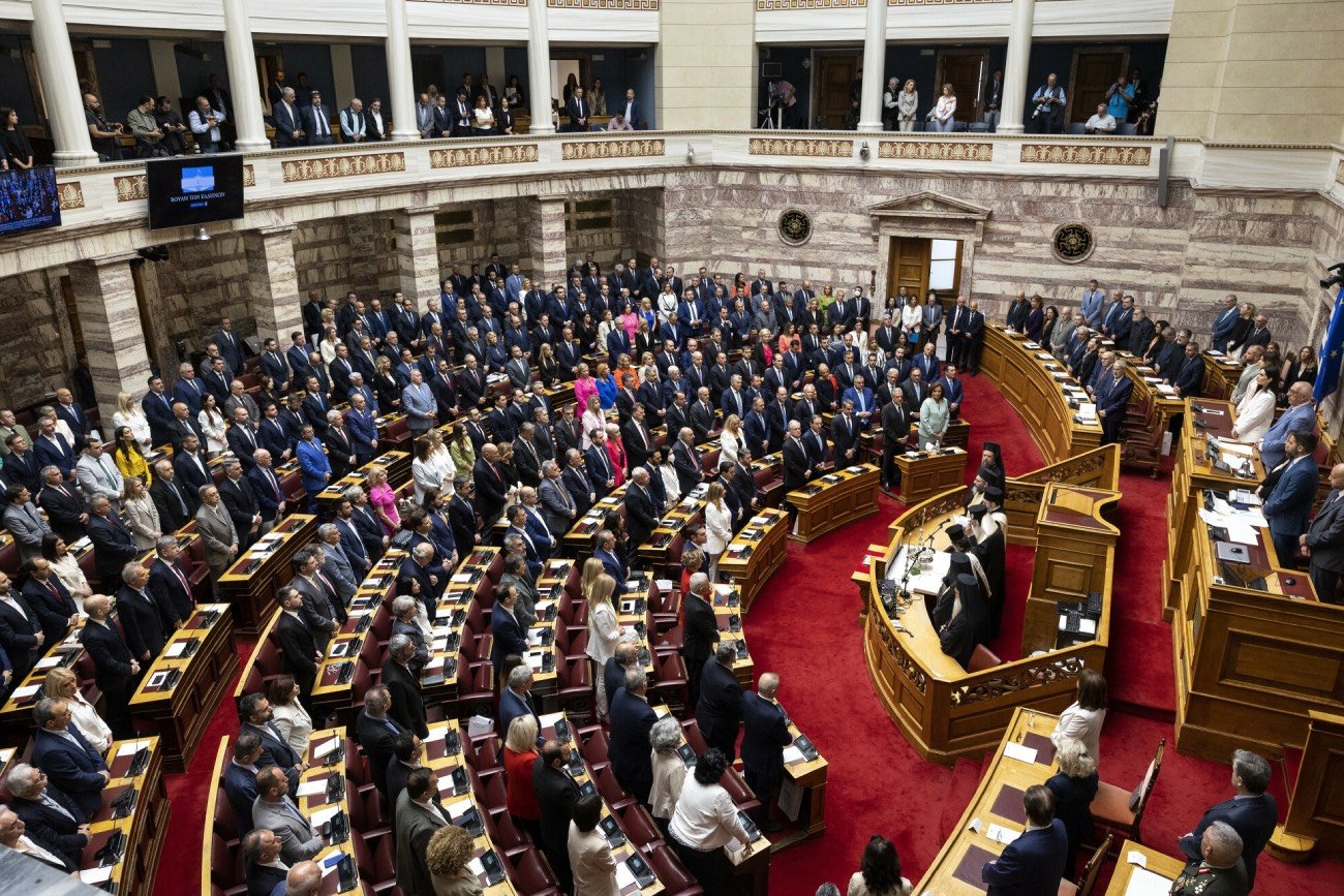 Zaprzysiężenie nowego greckiego parlamentu