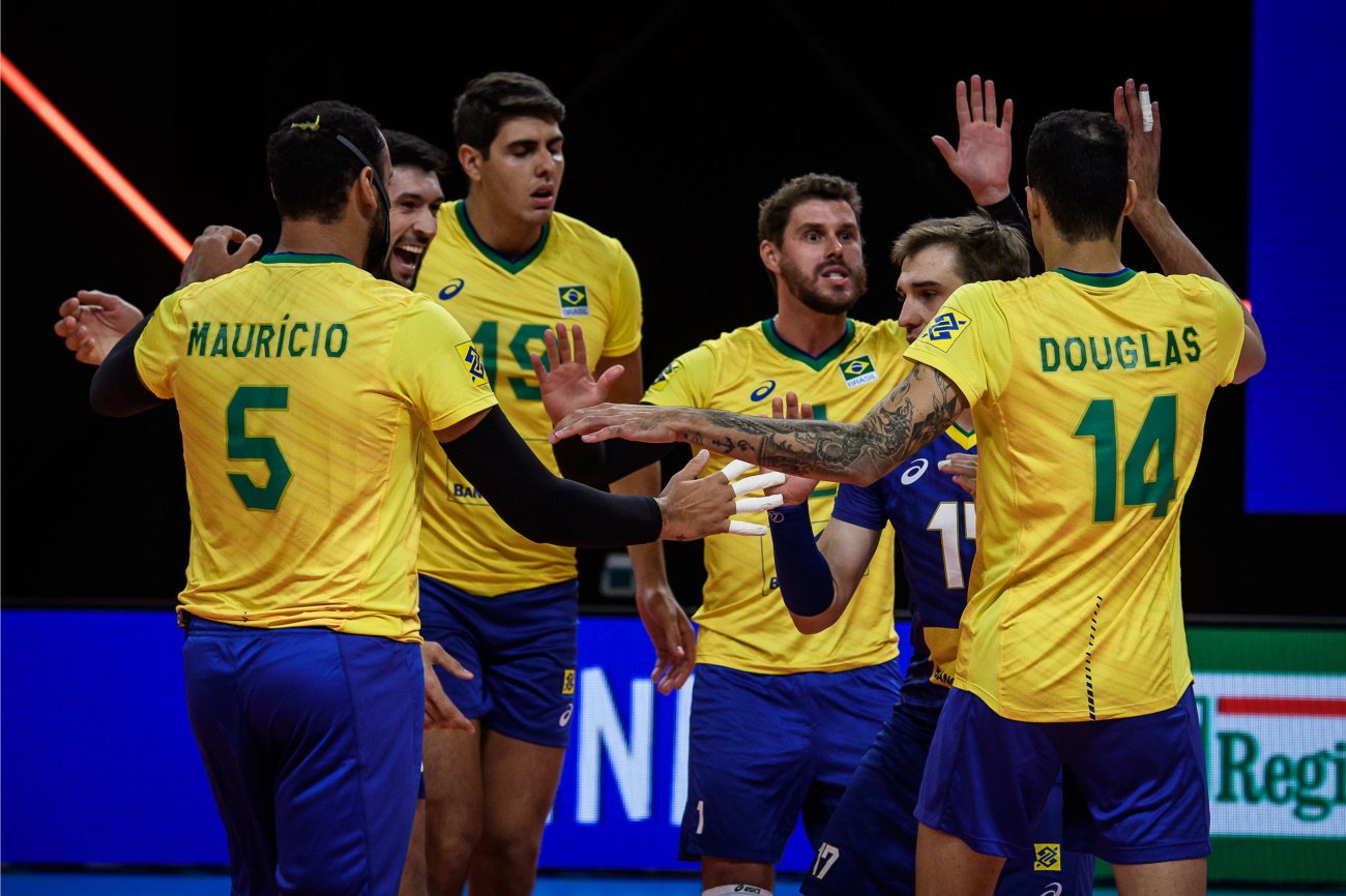 Brazylia jest po serii trzech meczów liderem Ligi Narodów siatkarzy