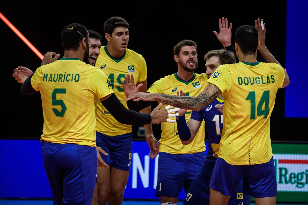 Brazylia jest po serii trzech meczów liderem Ligi Narodów siatkarzy