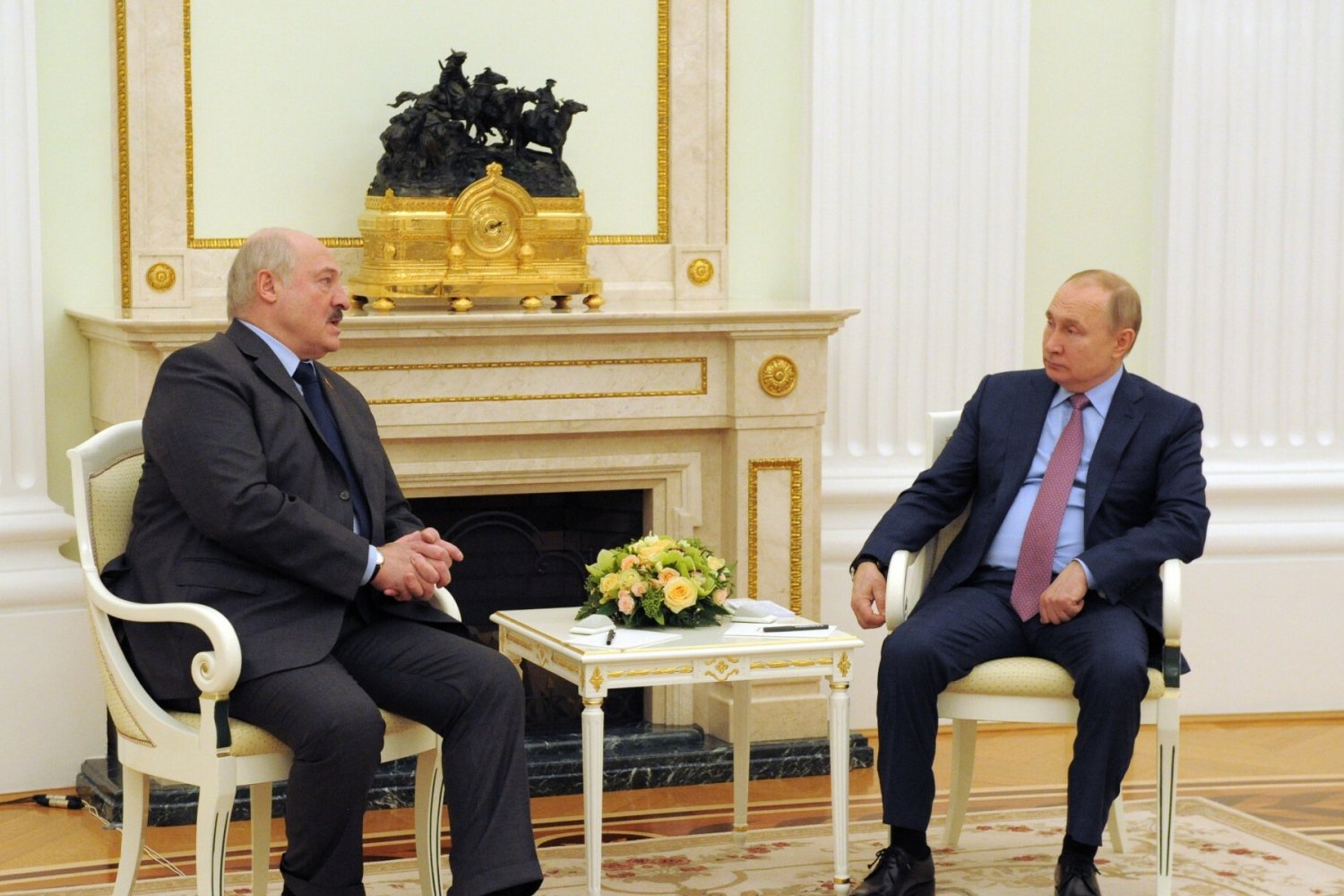 Putin i Łukaszenka spotkali się w Moskwie.