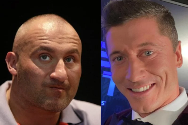 Najmanowi nie podobał się język, w którym Lewandowski dziękował za wygraną.