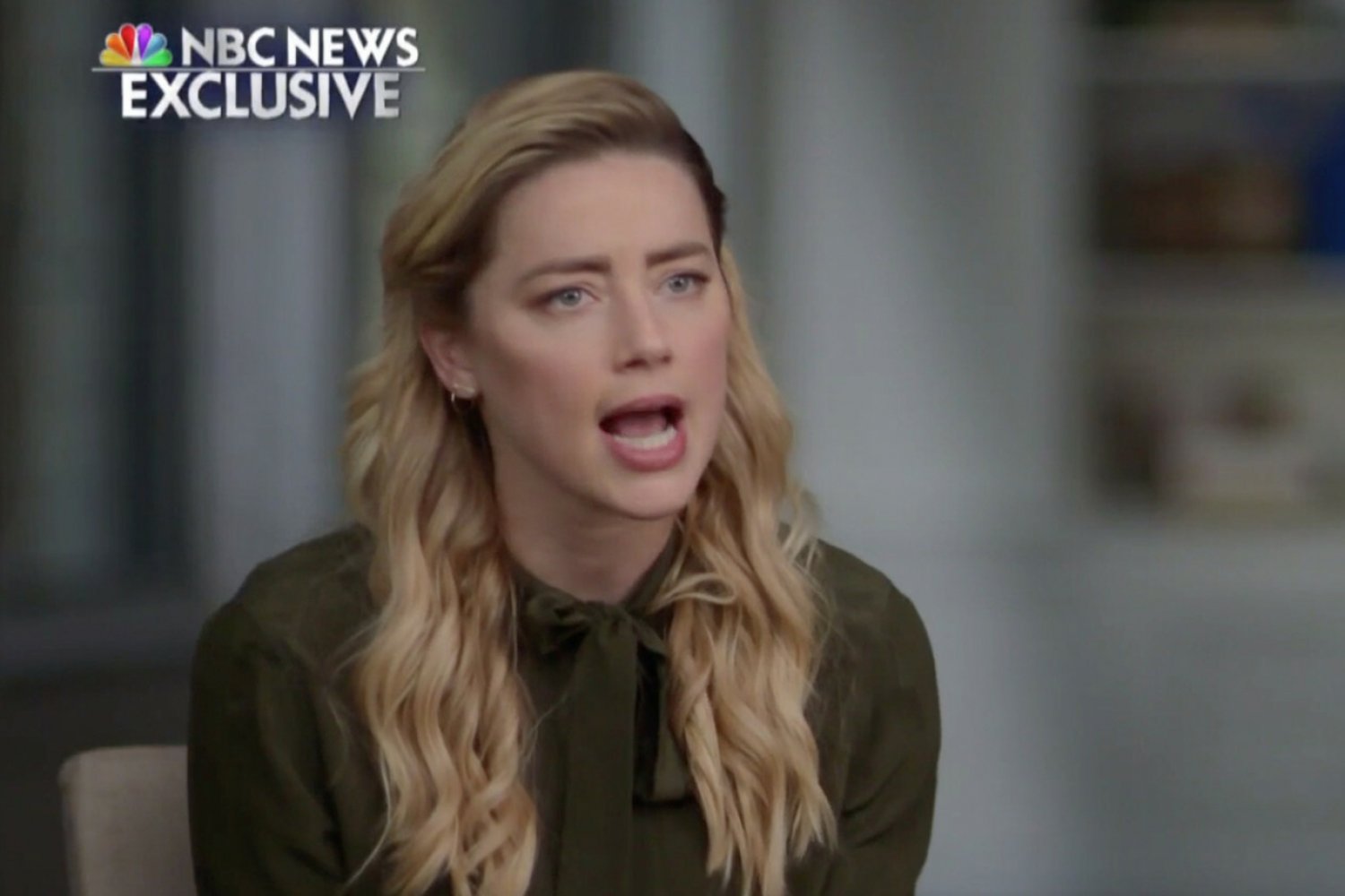 Amber Heard w pierwszym wywiadzie po procesie z Johnnym Deppem. Amber Heard w pierwszym wywiadzie po procesie z Johnnym Deppem.