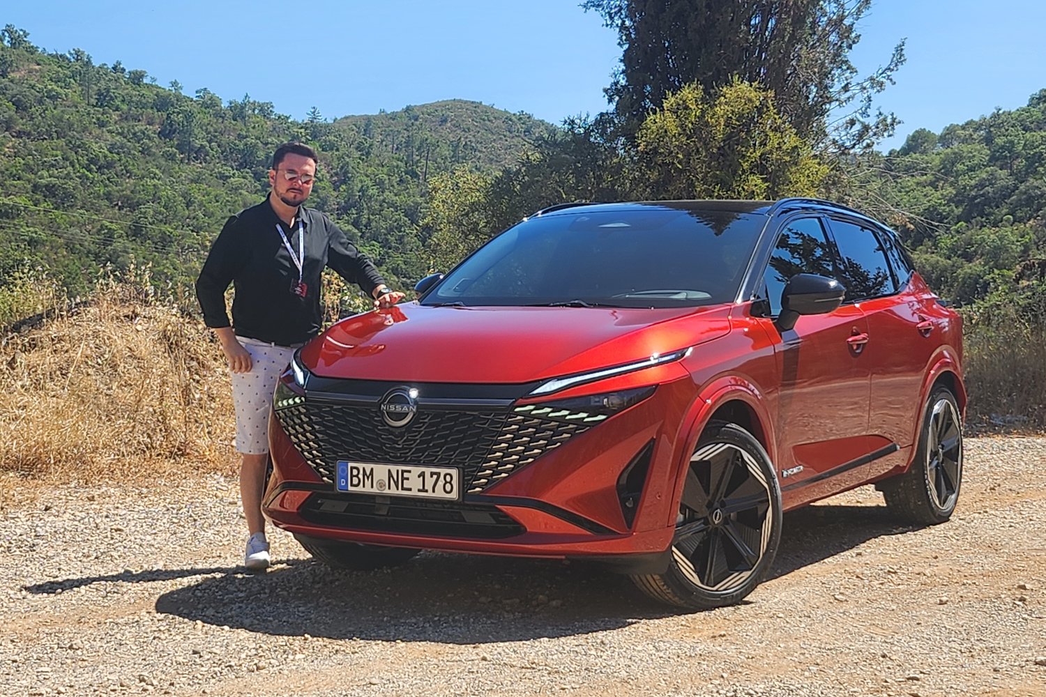 Tak prezentuje się Nissan Qashqai w nowej wersji wyposażenia N-line.