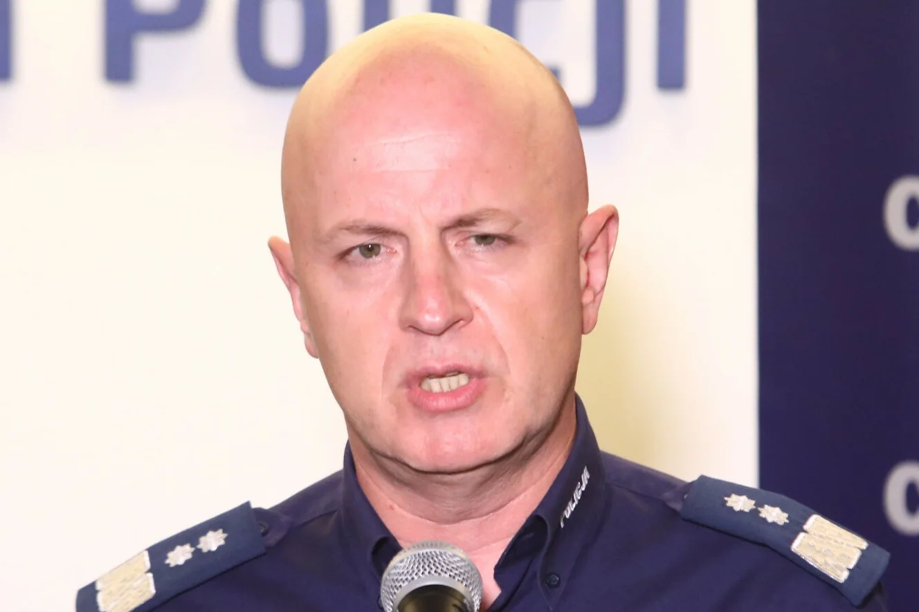 Szef polskiej policji gen. Jarosław Szymczyk.