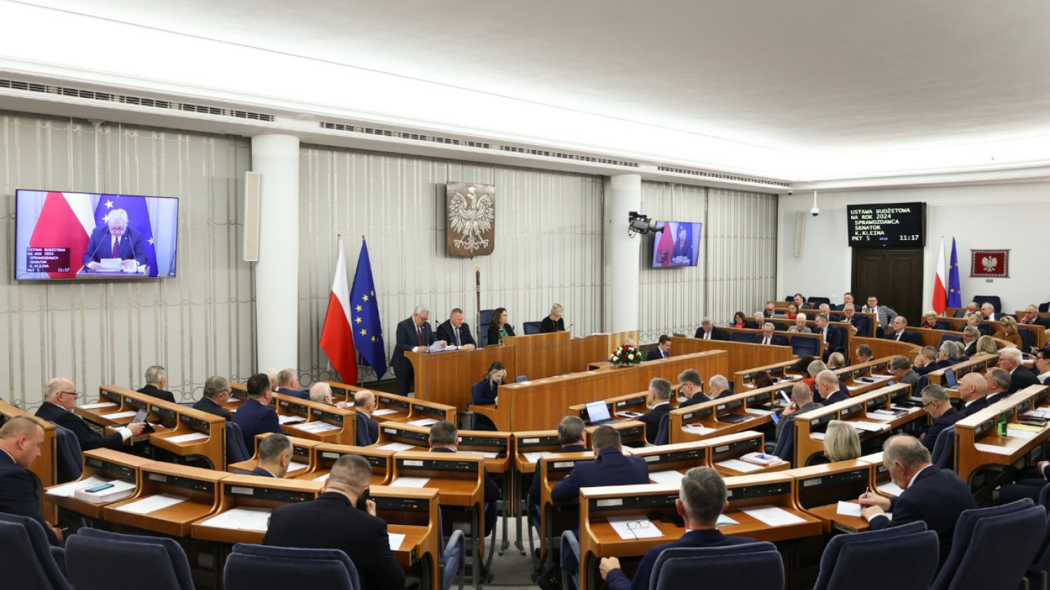 Rząd Tuska wygrał walkę z czasem. Senat przyjął ustawę budżetową