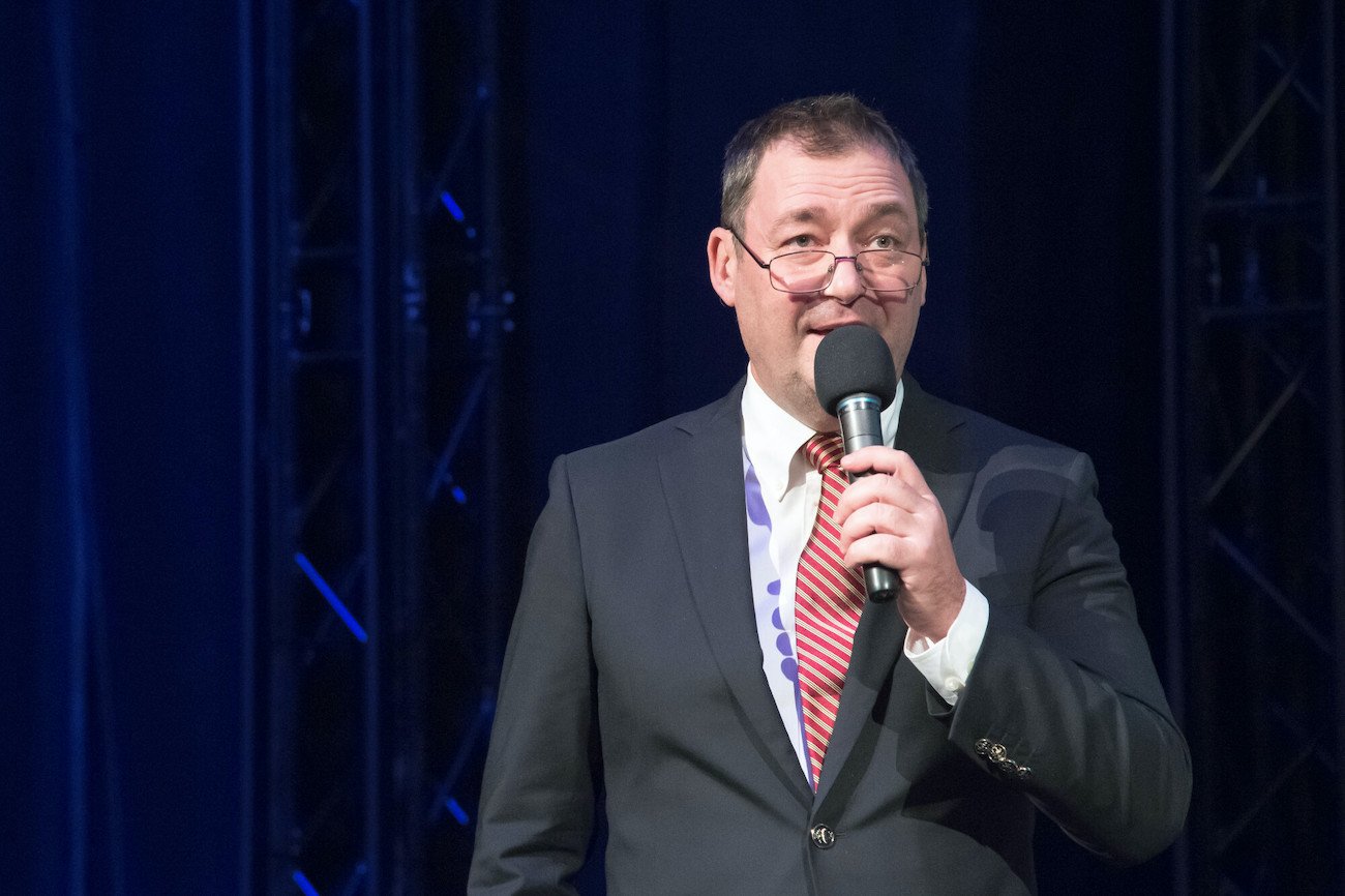 Jacek Rozenek w Gdyni podczas XIII Festiwalu Filmowego Niepokorni Niezlomni Wykleci (NNW).