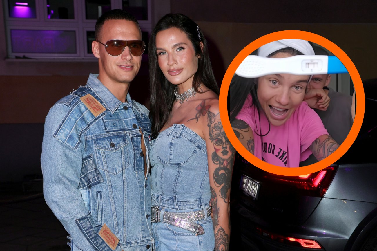 Gilon ogłosiła, że jest w ciąży.