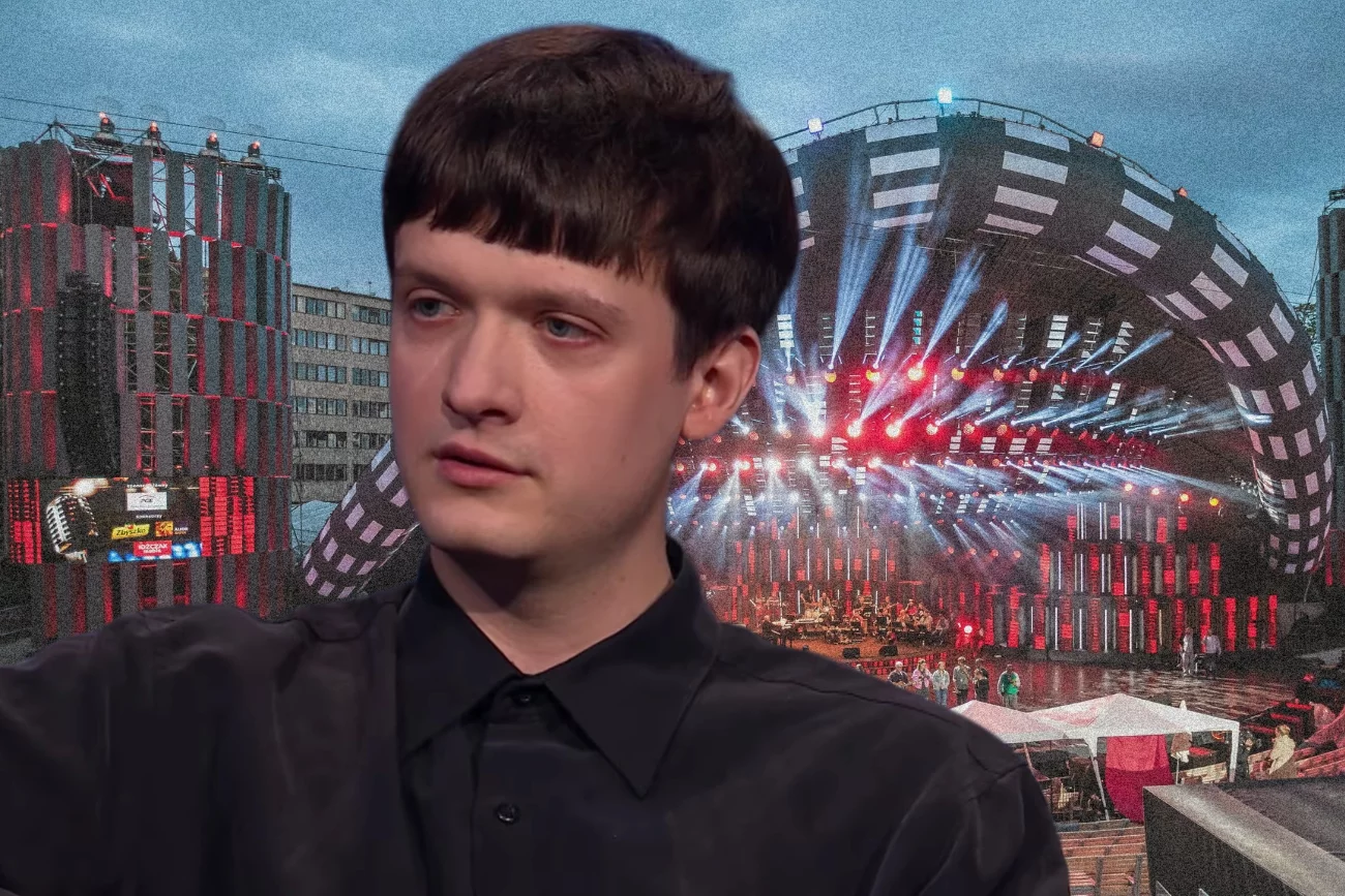 Michał Sikorski zadebiutował jako prowadzący na Festiwalu w Opolu.