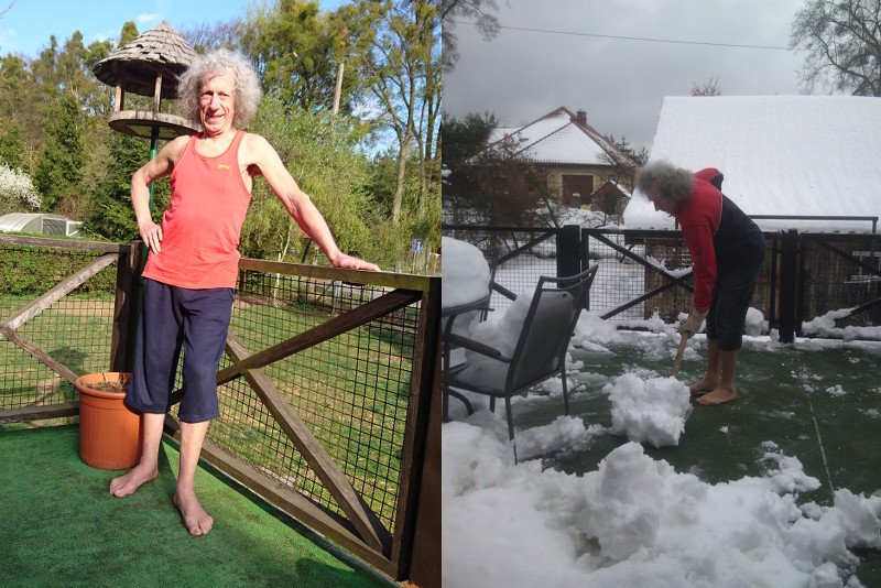 Jacek Gryszkiewicz buty zakłada tylko wtedy, kiedy idzie na pogrzeb.