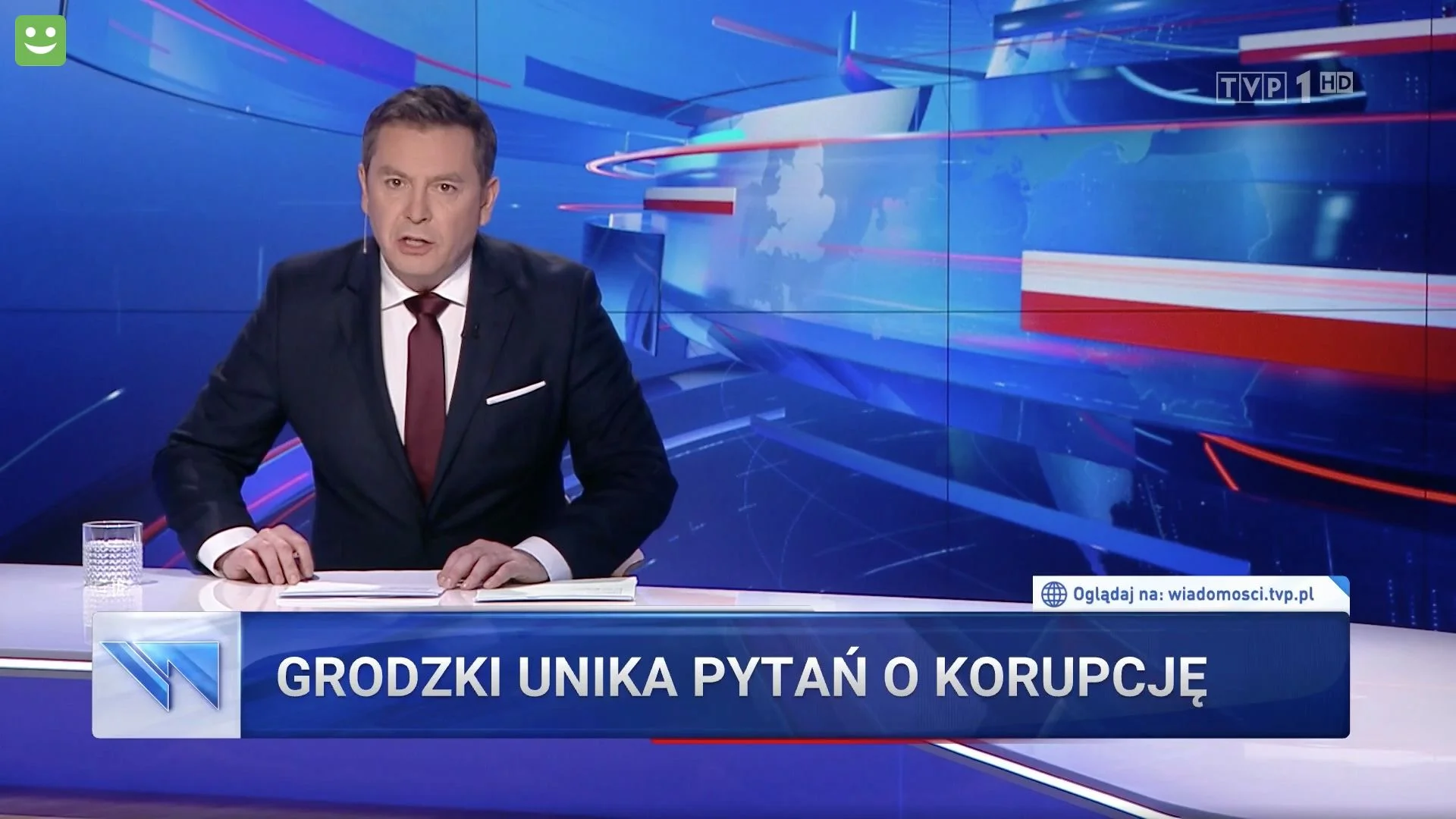Tomasz Grodzki na pytania odpowiedzieć nie chciał – informowano w "Wiadomościach".