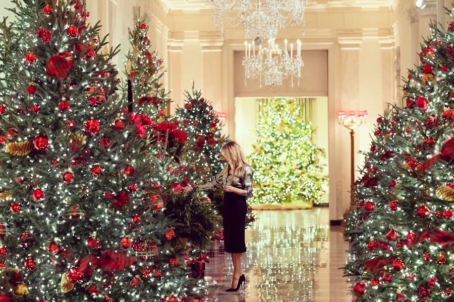 Biały Dom jest już gotowy na święta