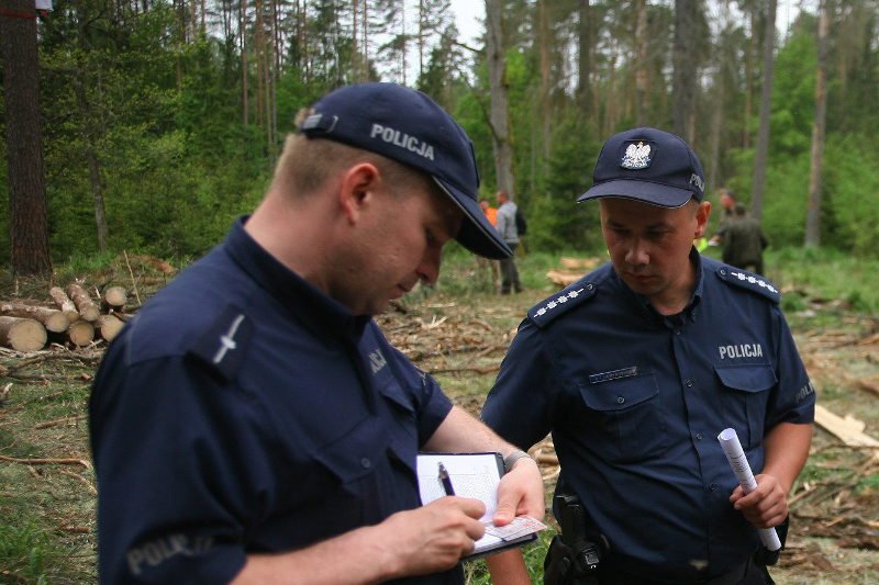 Służby przyjechały w ostatniej chwili.