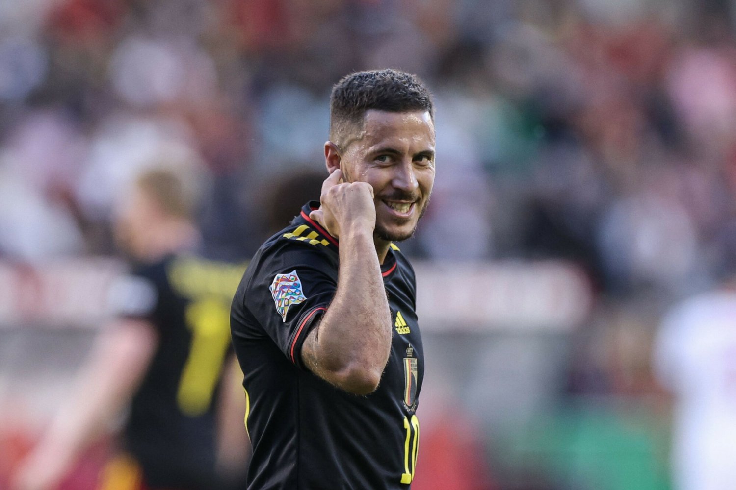 Reakcja Edena Hazarda po pytaniu o grę Polaków mówi wszystko, Belg tylko się uśmiechnął