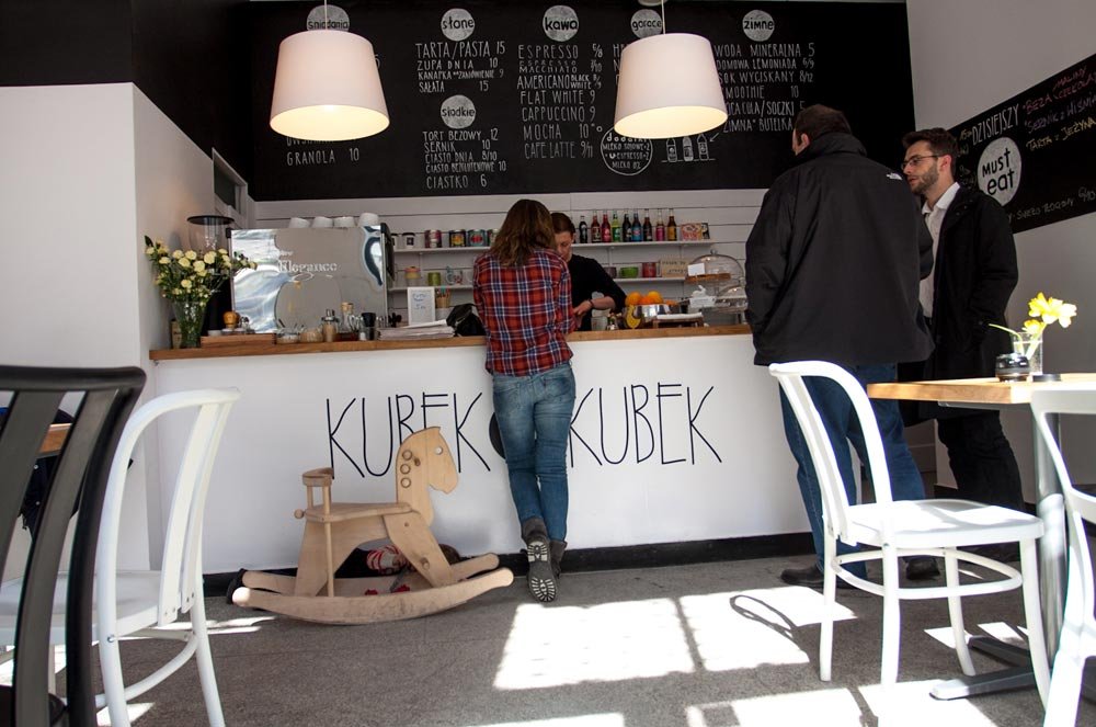 Kawiarnia "Kubek w Kubek" w Warszawie