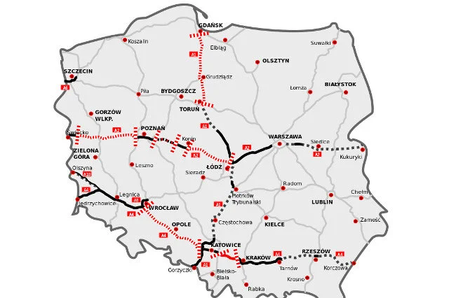 Polskie drogi to skomplikowana układanka.