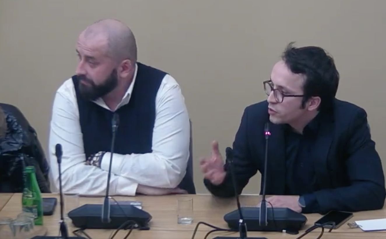 Posiedzenie Komisji Kultury i Środków Przekazu - na zdjęciu dziennikarze TVP