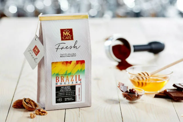 Brazilian Mogiana to najbardziej klasyczna i delikatna z kaw MK Cafe Fresh.