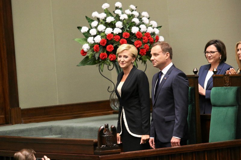 Sejm uroczystość zaprzysiężenia