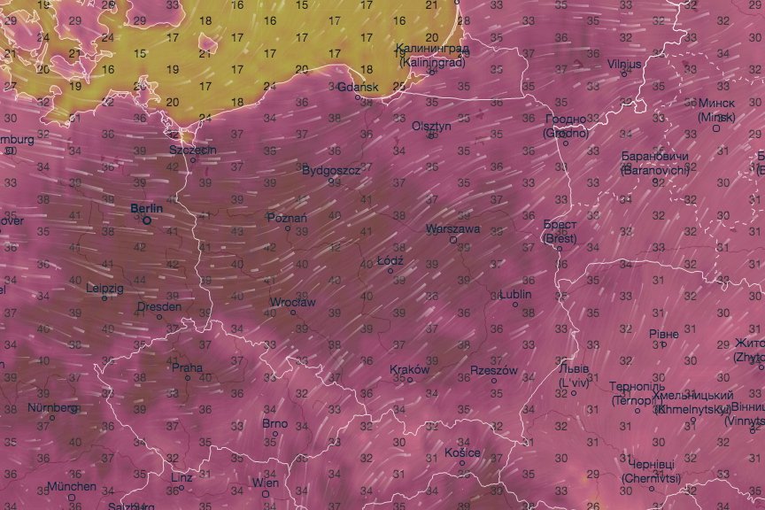 Dzisiaj w Polsce będzie ekstremalnie gorąco.