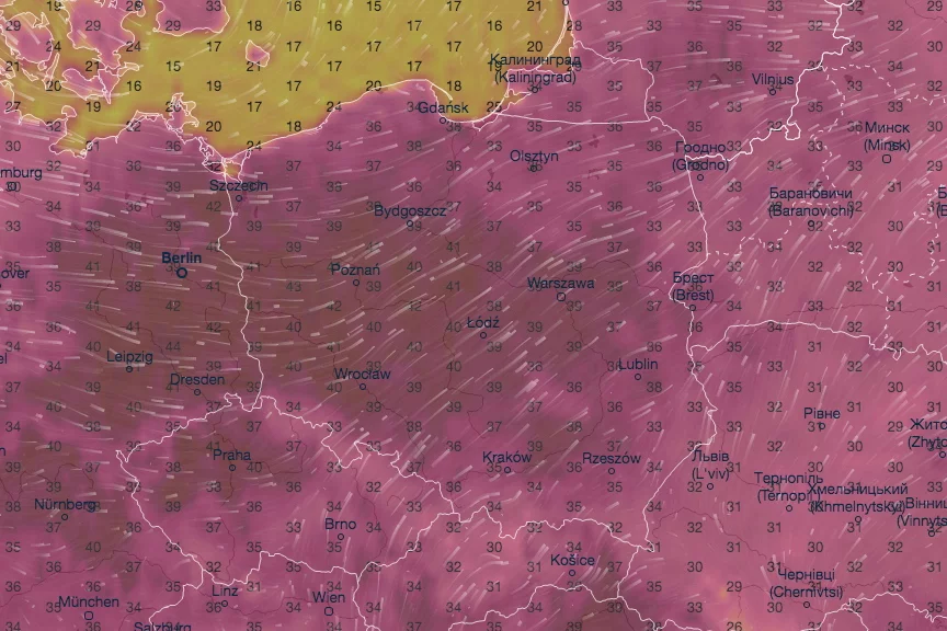 Dzisiaj w Polsce będzie ekstremalnie gorąco.