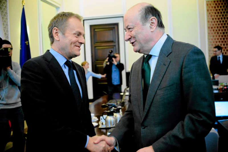 Donald Tusk nie zaprzeczył informacjom o dymisji ministra finansów Jacka Rostowskiego. Bo ma zamiar go wyrzucić z rządu?