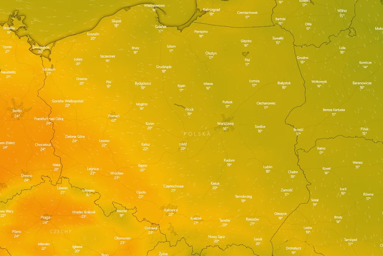 Pogoda na ostatni weekend września. Termometry wskażą nawet 24 °C.