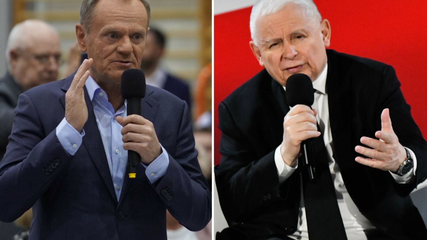 Donald Tusk i Jarosław Kaczyński