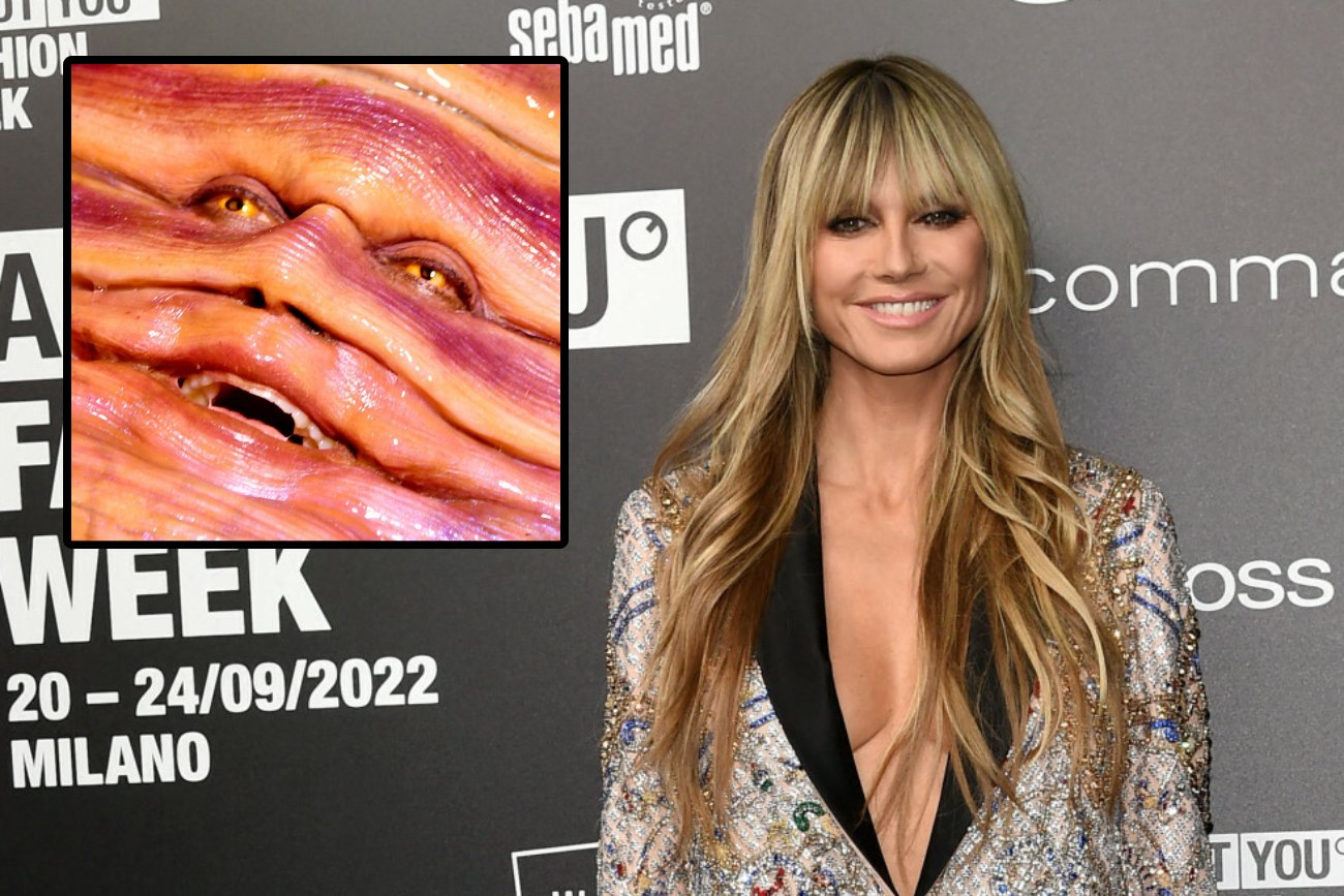 Heidi Klum ponownie zaskoczyła w Halloween. Przebrała się za robaka