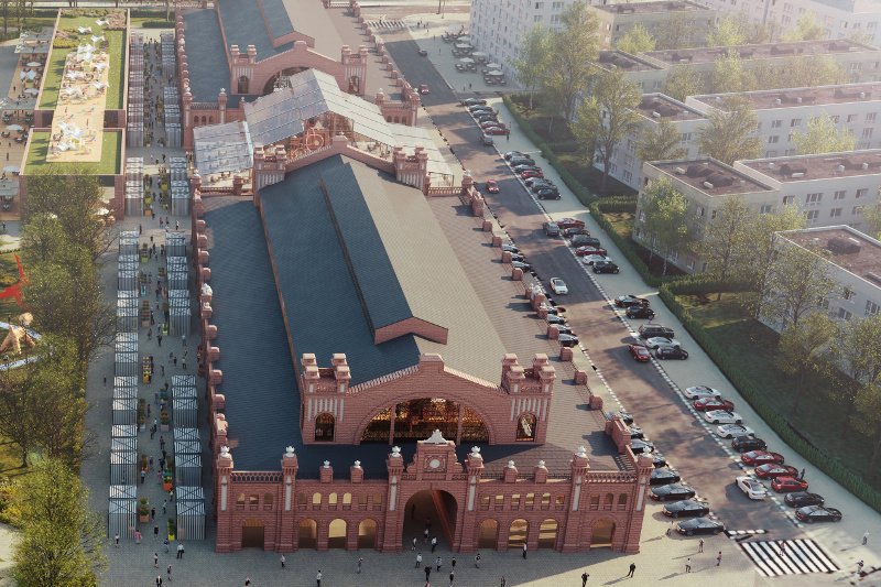 Jeden z projektów rewitalizacji Hal Mirowskich – "Społem" Warszawska Spółdzielnia Spożywców Śródmieście świętuje 150-lecie istnienia i pokazuje plany na przyszłość